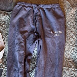 Fear of God State Joggers in Dark Gray
